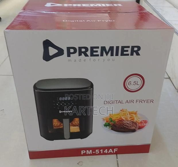 Premier Single Basket Digital Air Fryer 6.5 Litres PM-514AF