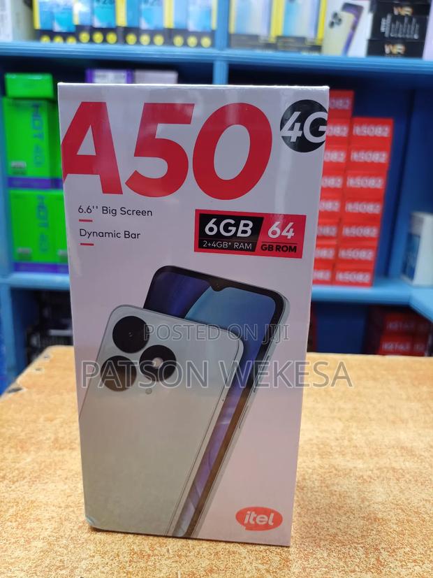 New Itel A50 128 GB Black - thumbnail 3