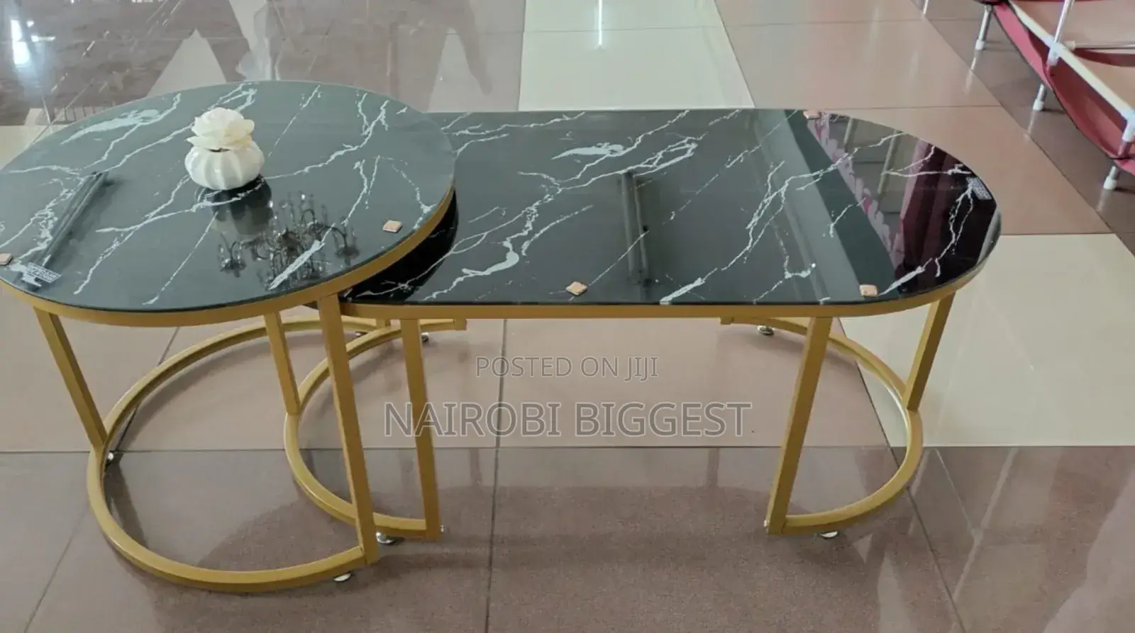 Black Marble Coffee Table