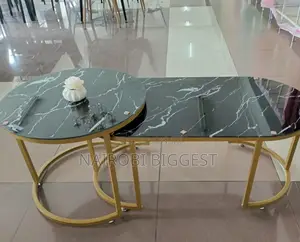 Classic Black Marble Coffee Table