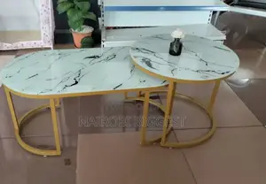 Brand New White Marble Coffee Table