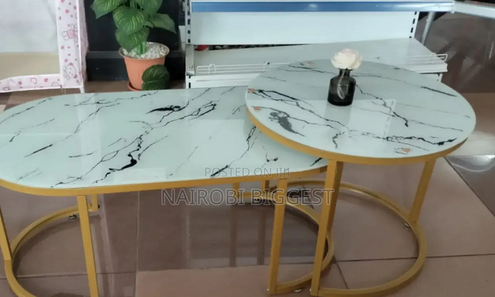 Good Quality White Marble Coffee Table