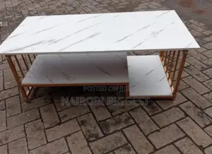 Brand New White Marble Coffee Table
