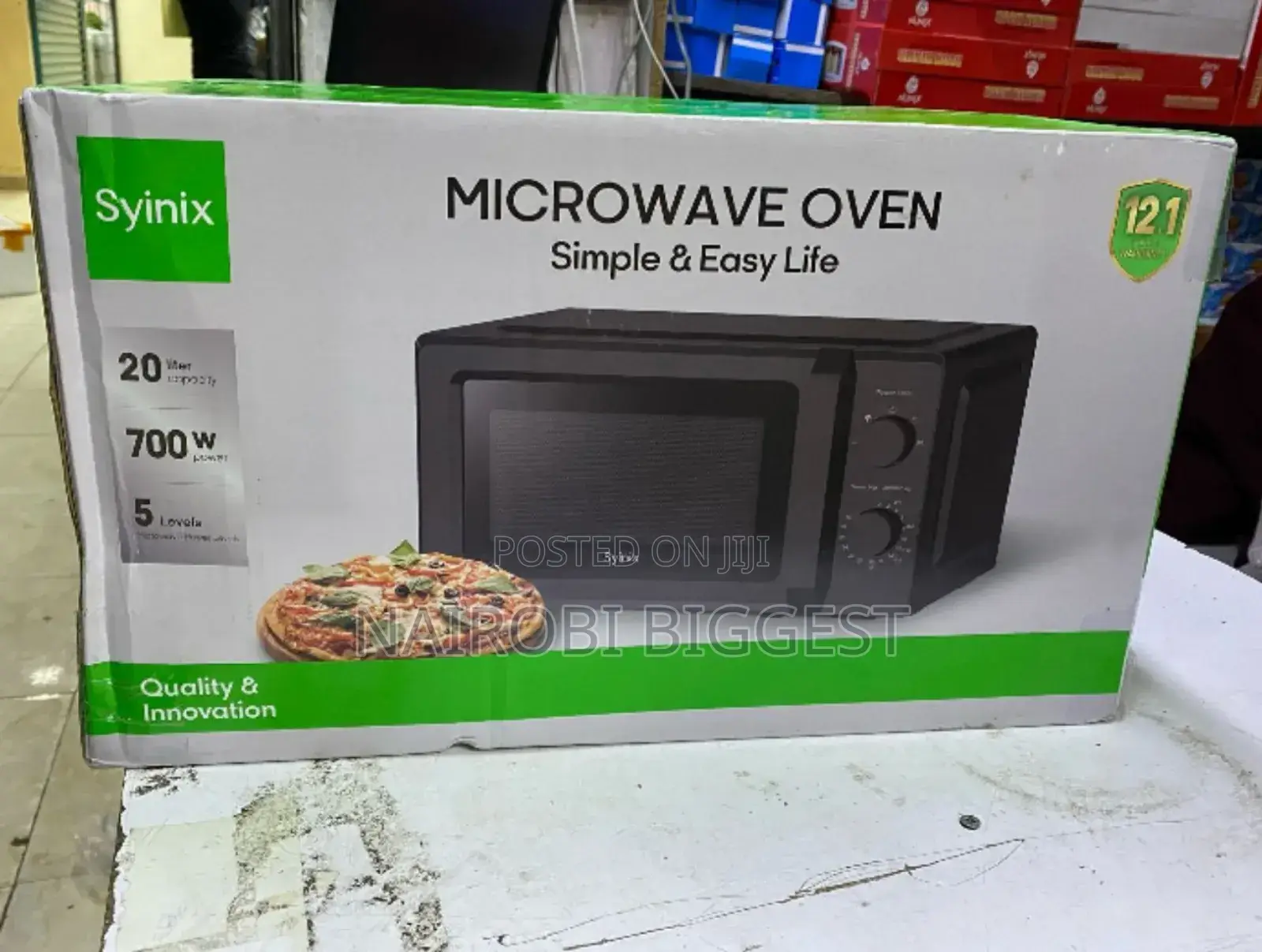 Syinix 20l Microwave Oven