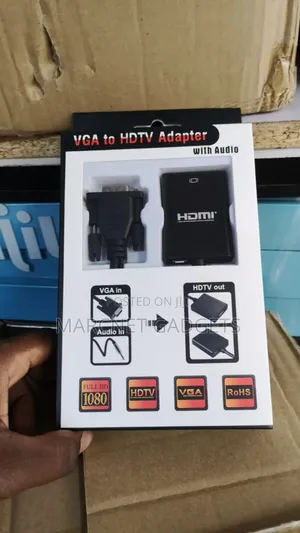 Vga to Hdmi Converter With Audio Cable and Usb Power