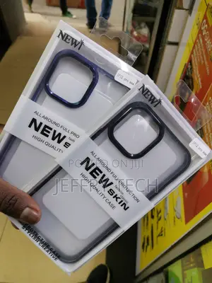 Transparent Case With Colorful Edge iPhone 12 PRO Max New Sk