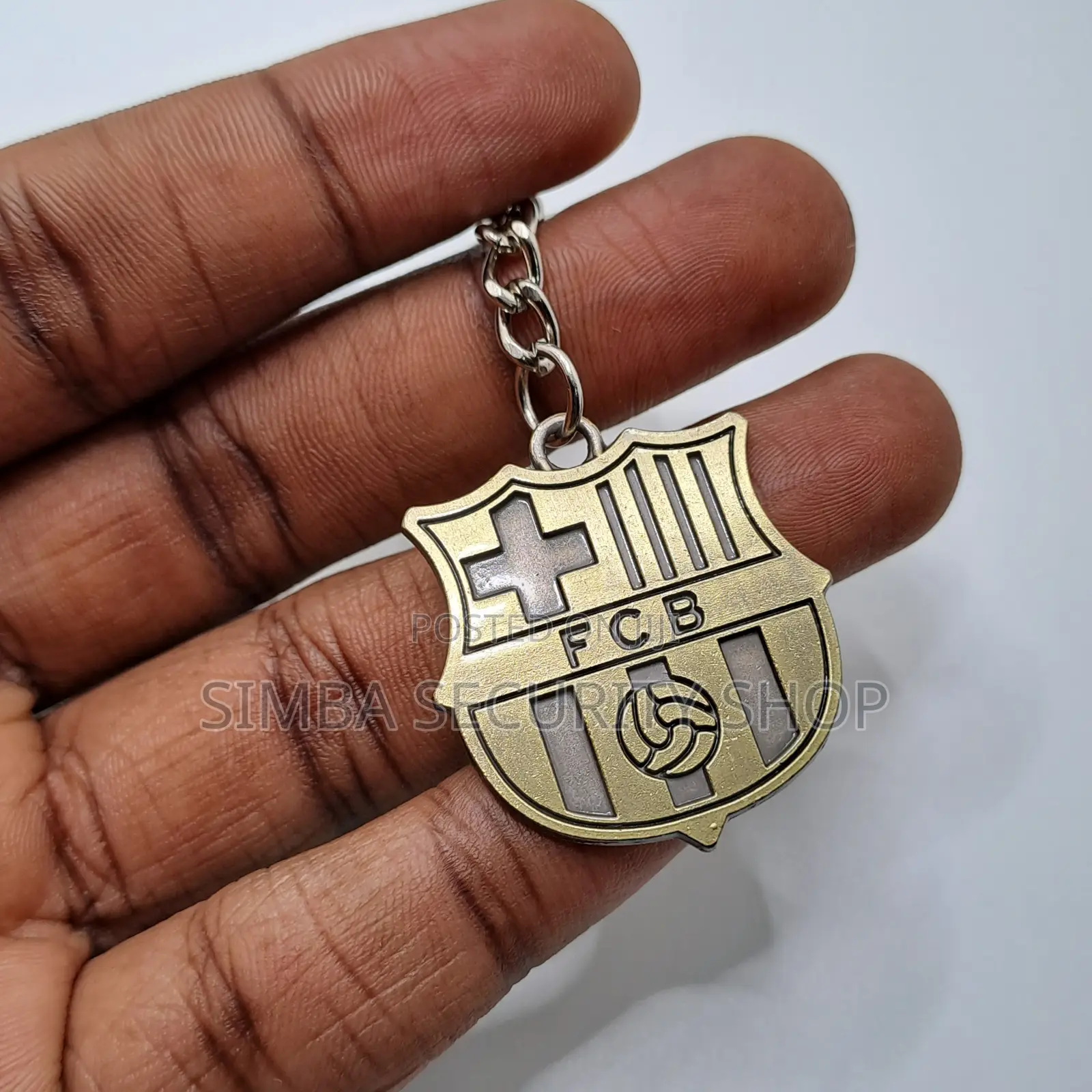 Barcelona Fan Football Soccer Keychain Keyholder Merch Messi