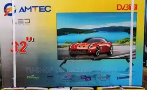 *Amtec 32 Inch HD Frameless Digital (AC/DC) LED TV