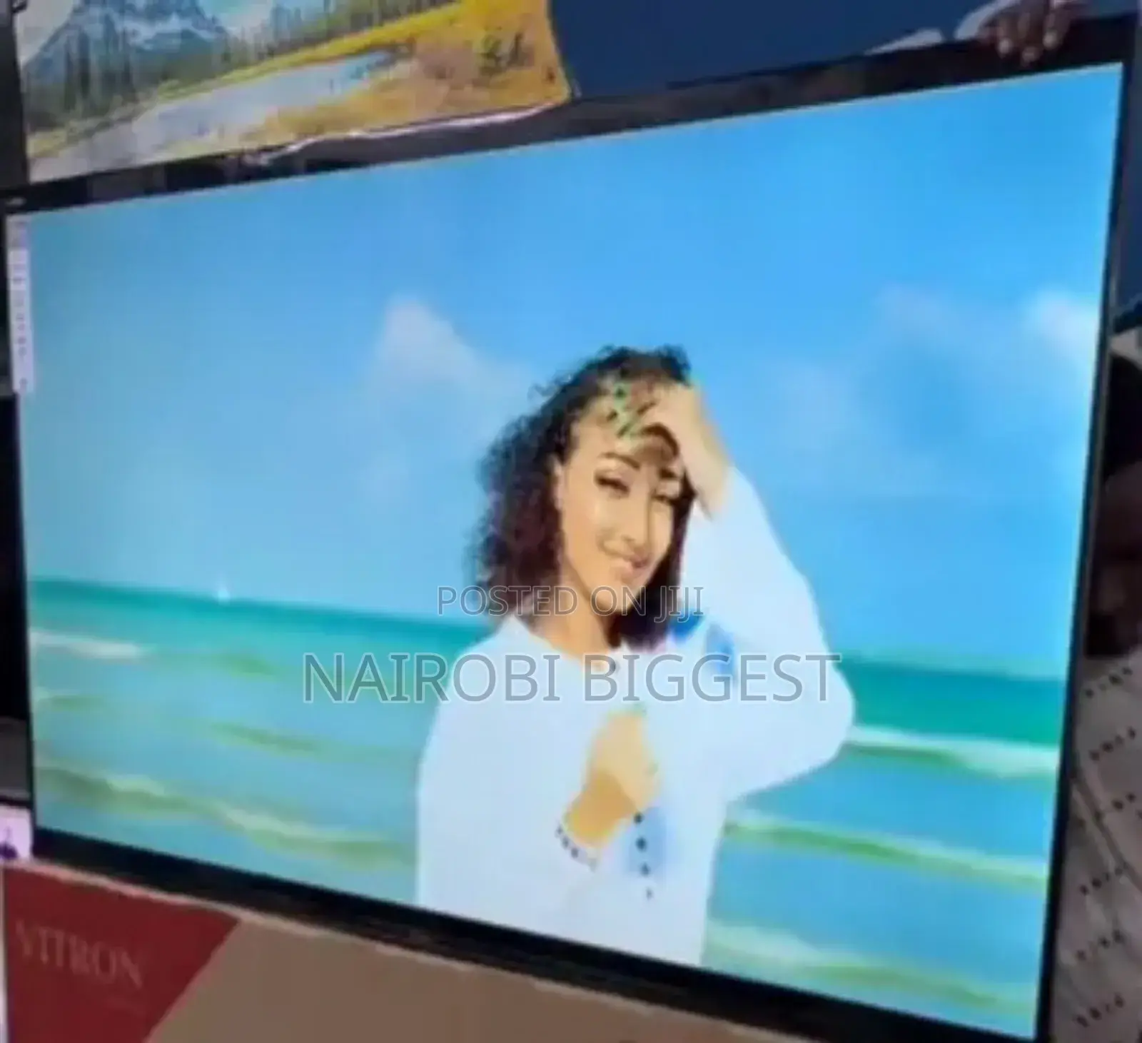 Vitron 55 Inches Frameless Android Television