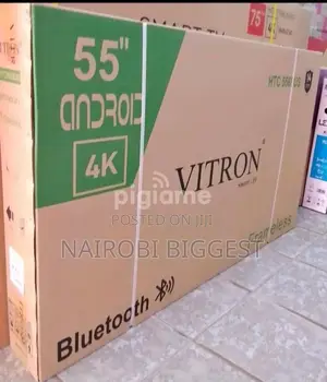 Vitron 55 Inches Frameless Android Television