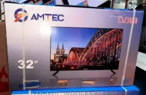 Amtec TV 32 Inch HD Frameless Digital (AC/DC) LED TV