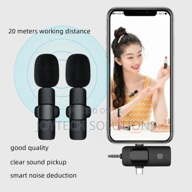 High Quality Lavalier Universal Wireless Microphone 3in1 - main view