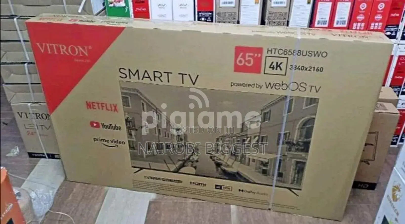 Vitron 65" Webos 4k Frameless Smart Television
