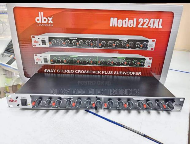 Model #24 DBX Crossover With Subwoofer Output - main view