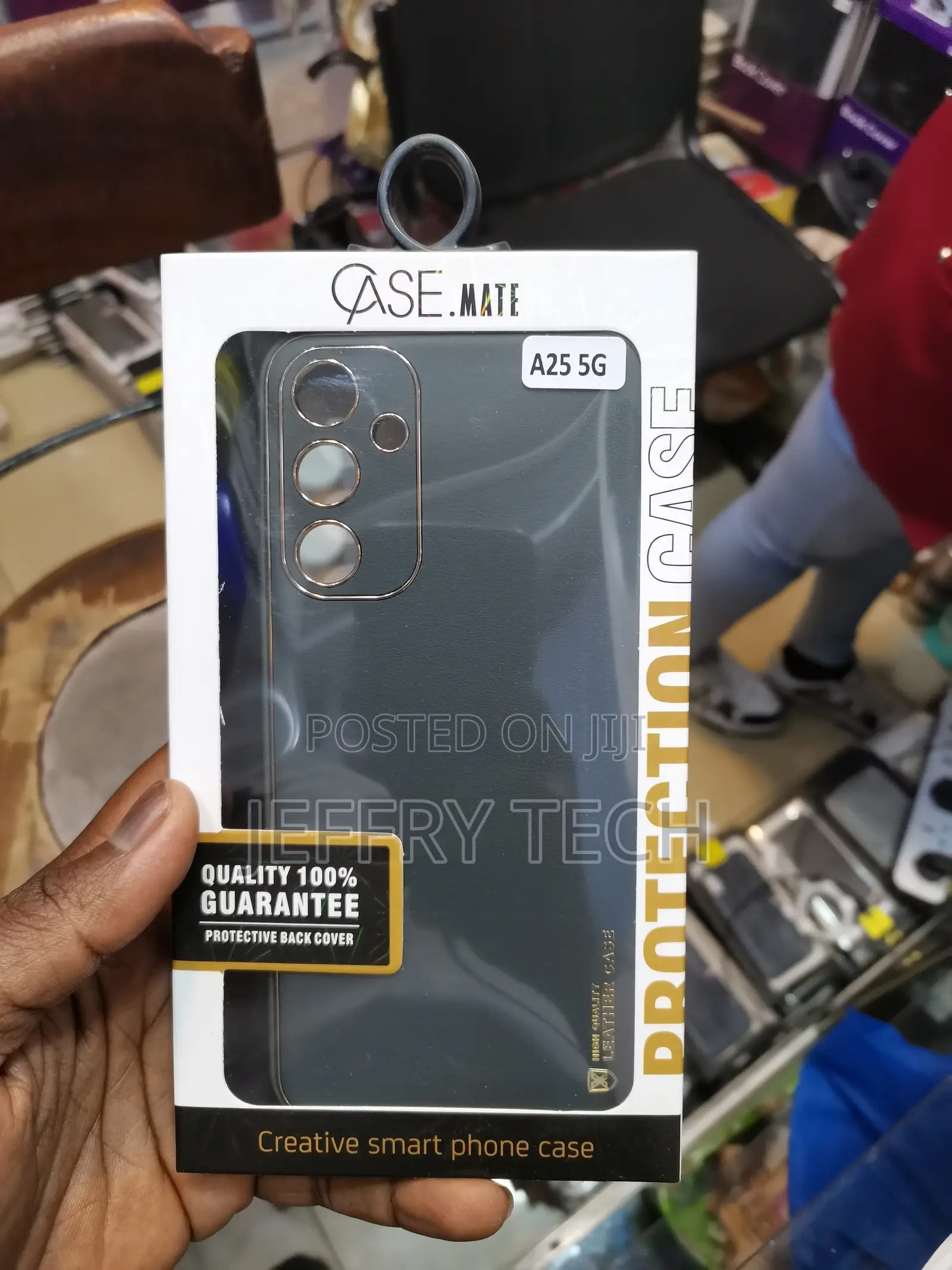 Leather Finish Phone Case for Samsung Galaxy A25 5g Mobile C