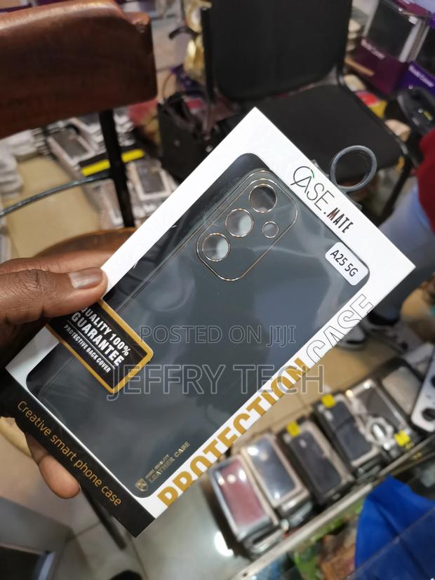 Leather Finish Phone Case for Samsung Galaxy A25 5g Mobile C - thumbnail 2