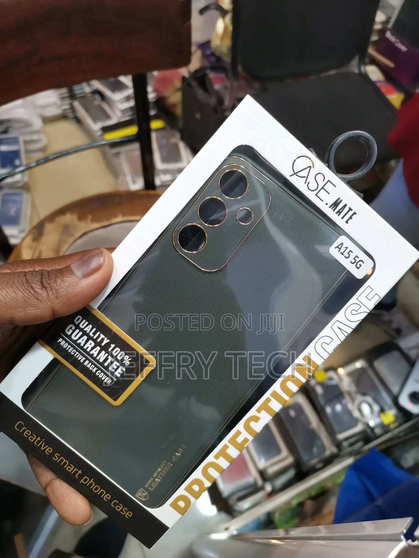 Samsung Galaxy A15, Luxury Shockproof Business Retro Leather