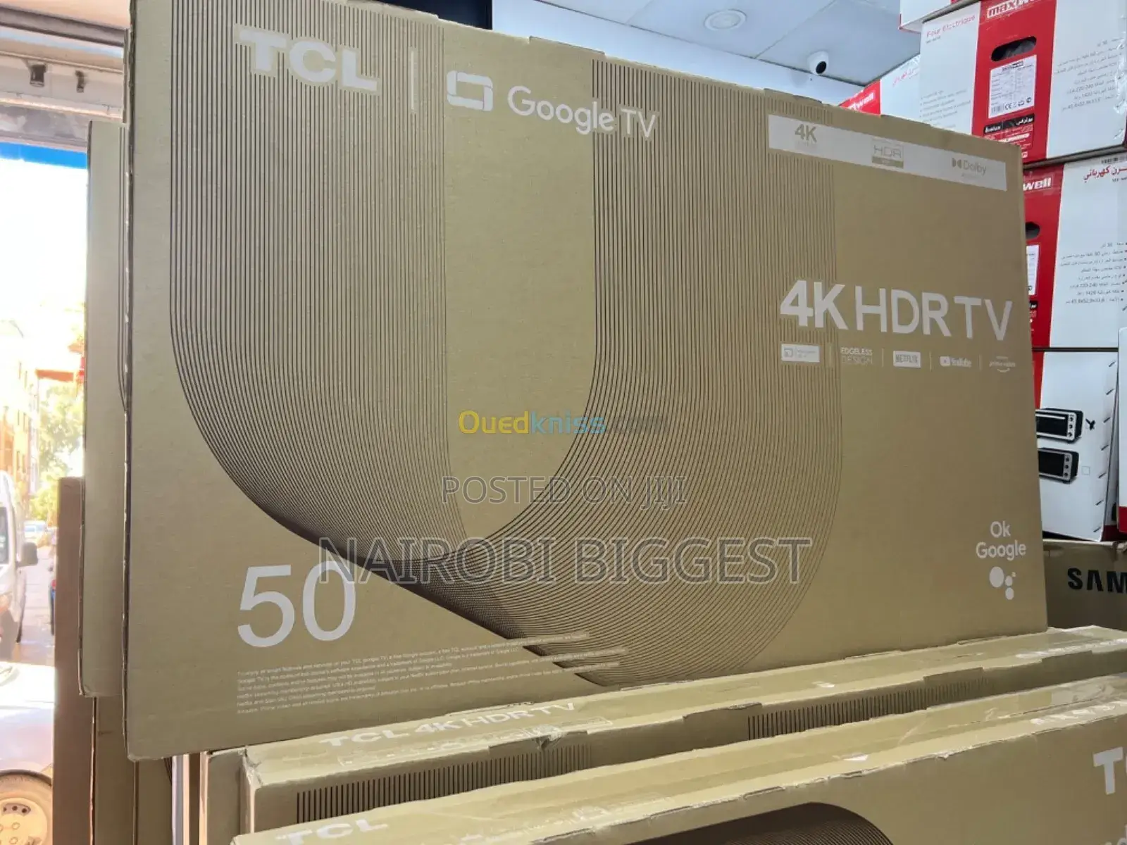 TCL 50" Google HDRTV Television