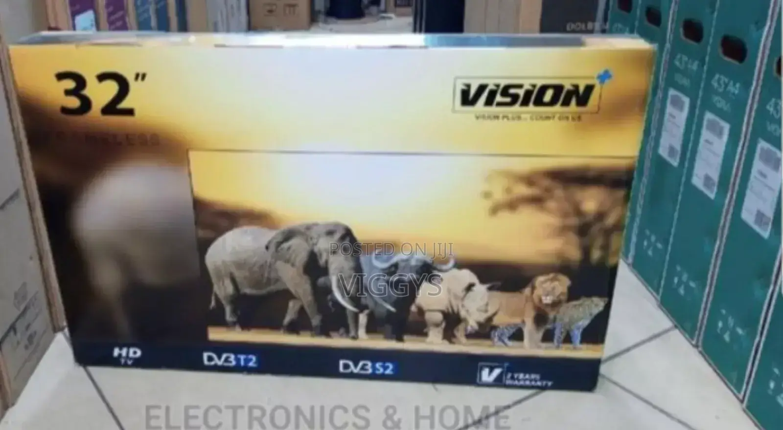 32 Inch Vision Frameless Digital Tv in Market Now
