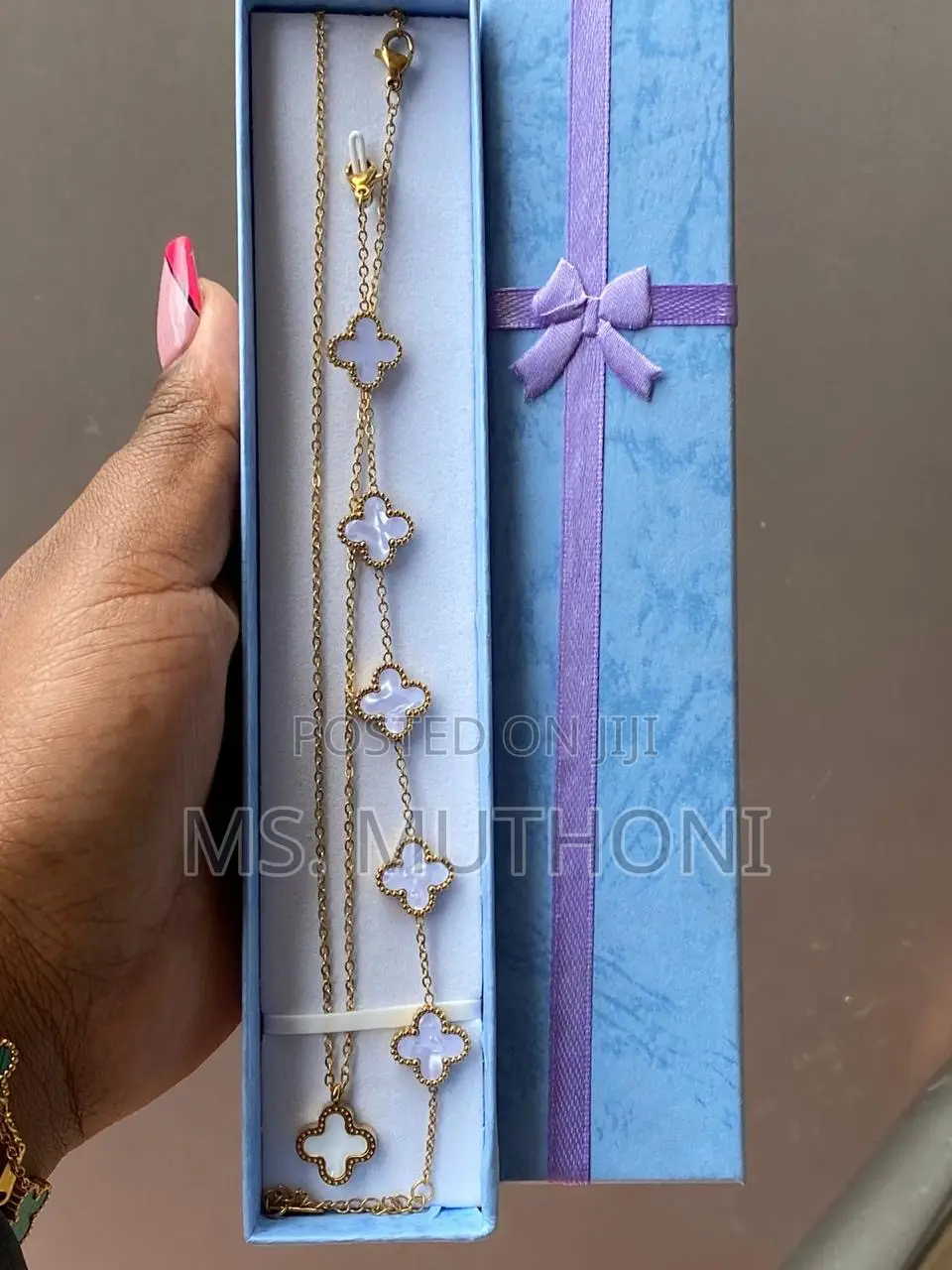 Van Cleef Necklace X Bracelet X Box