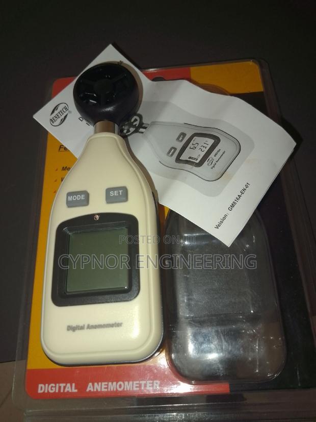 Accurate Wind Gauge Digital Anemometer Device - main view