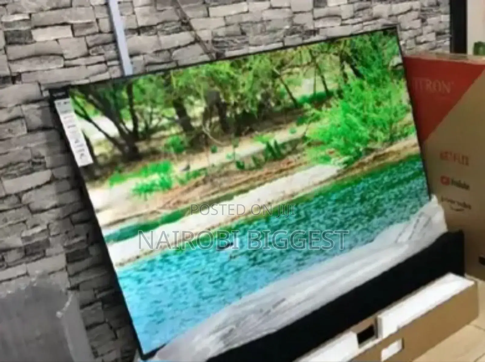 Vitron 75" Smart Webos Frameless Television