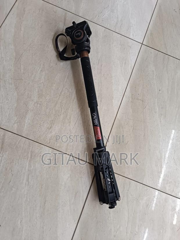 Cayer Aluminum Video Monopod With H6 Fluid Head Fp3dv4 - thumbnail 3