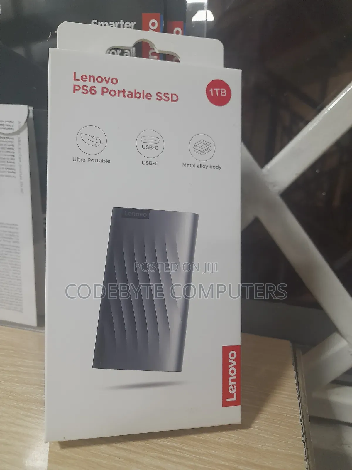 Lenovo PS6 Portable External SSD 1TB