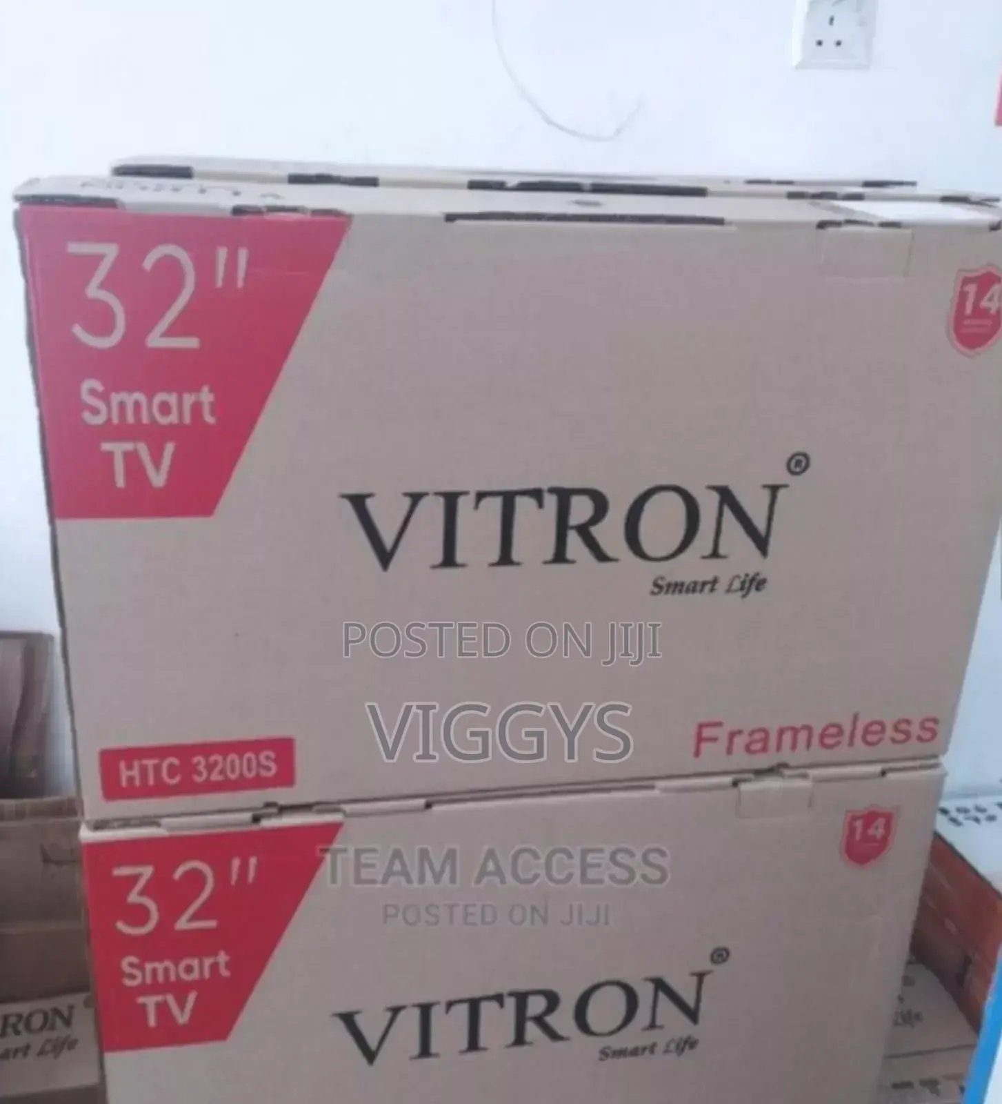 *Brand New Vitron 32" Smart Android Frameless TV 32 Inches
