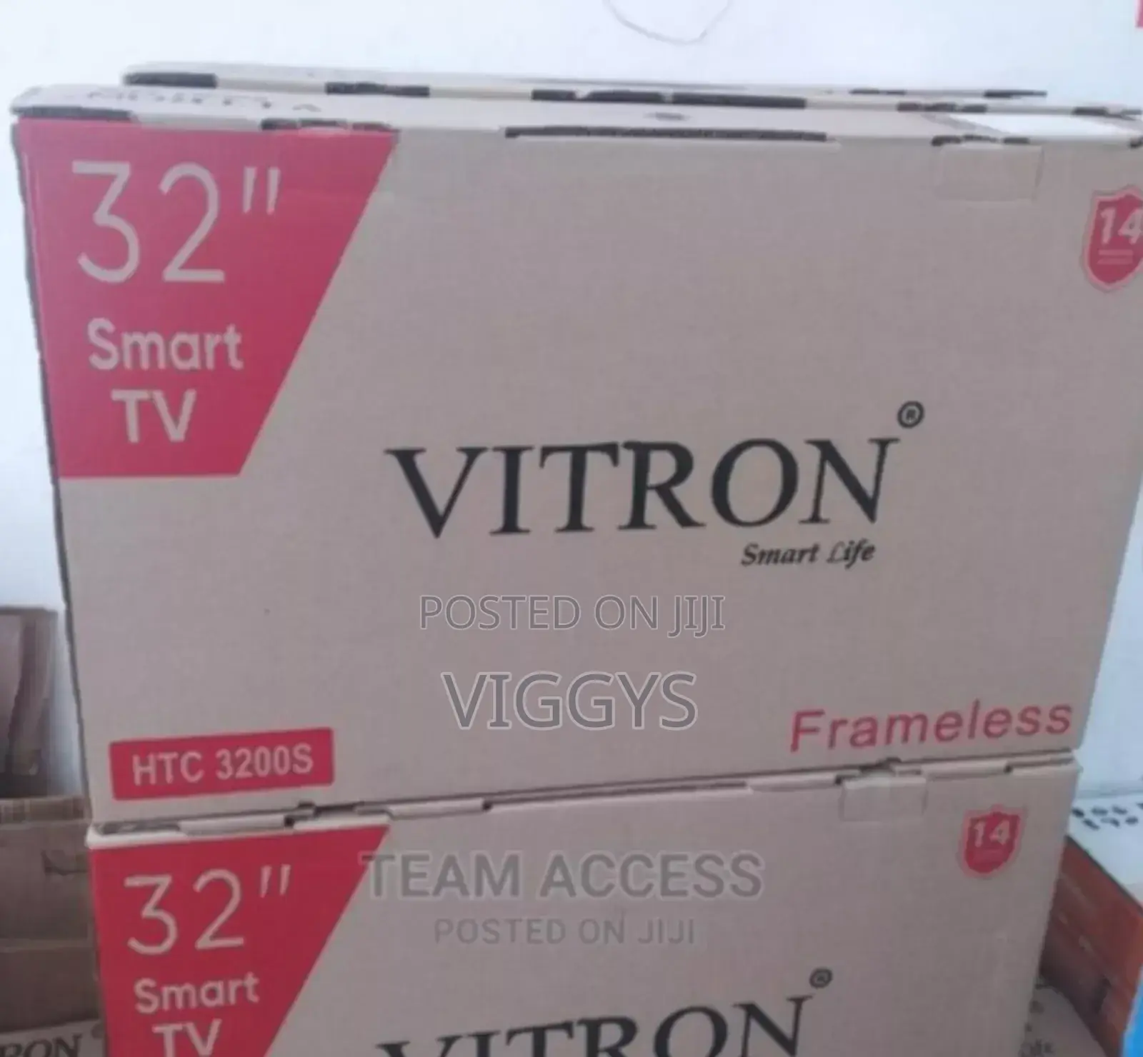 *Brand New Vitron 32" Smart Android Frameless TV 32 Inches