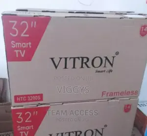 *Brand New Vitron 32" Smart Android Frameless TV 32 Inches