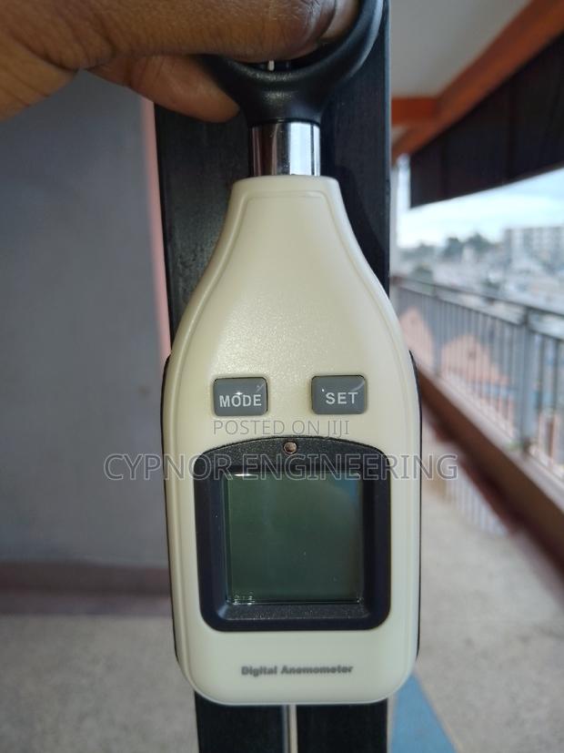 Wind Velocity Tracker Portable Anemometer Device - main view