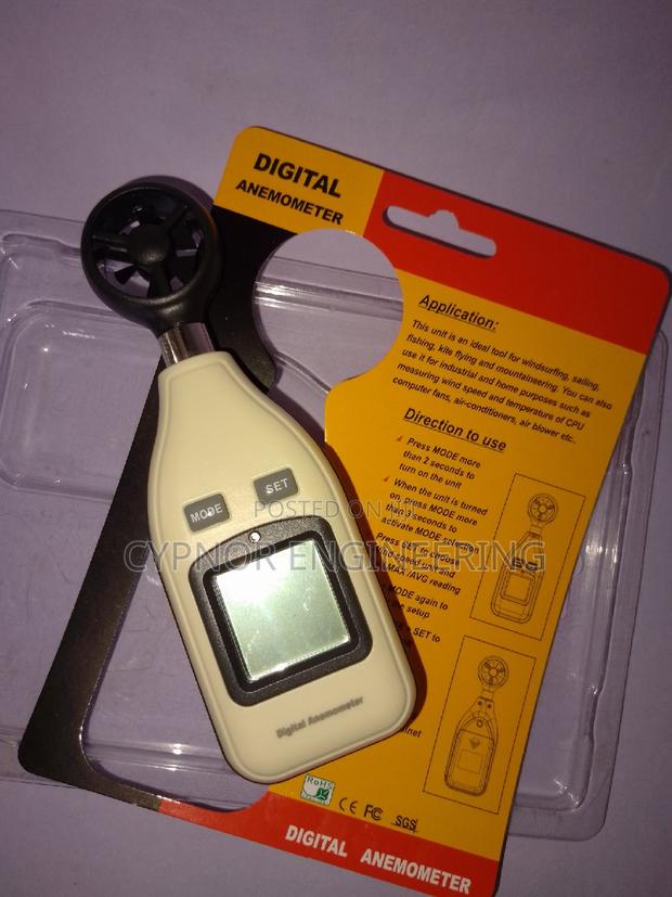 Handheld Wind Speed Detector Digital Anemometer - main view