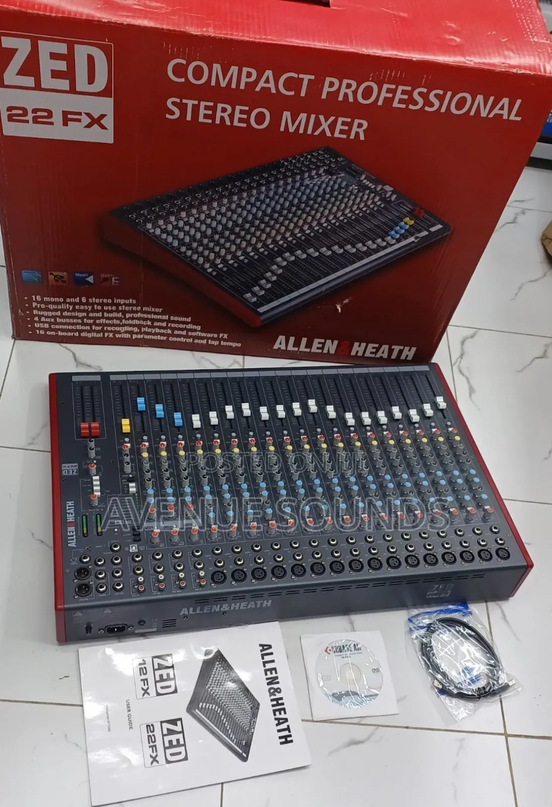 Allen Heath ZED22 Professional Plain Mixer