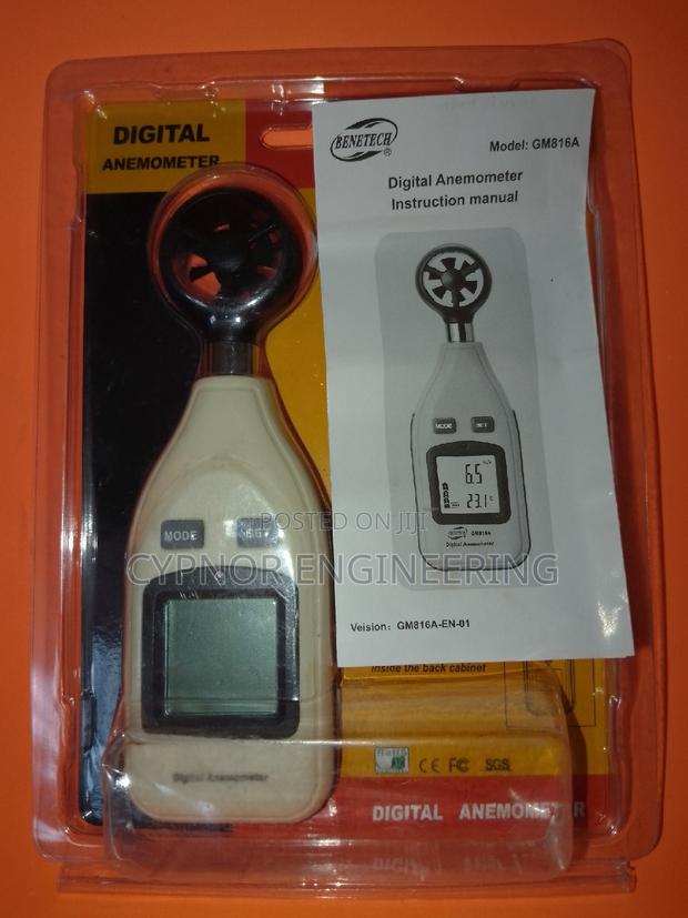 Precision Wind Speed Reader Anemometer Essential
