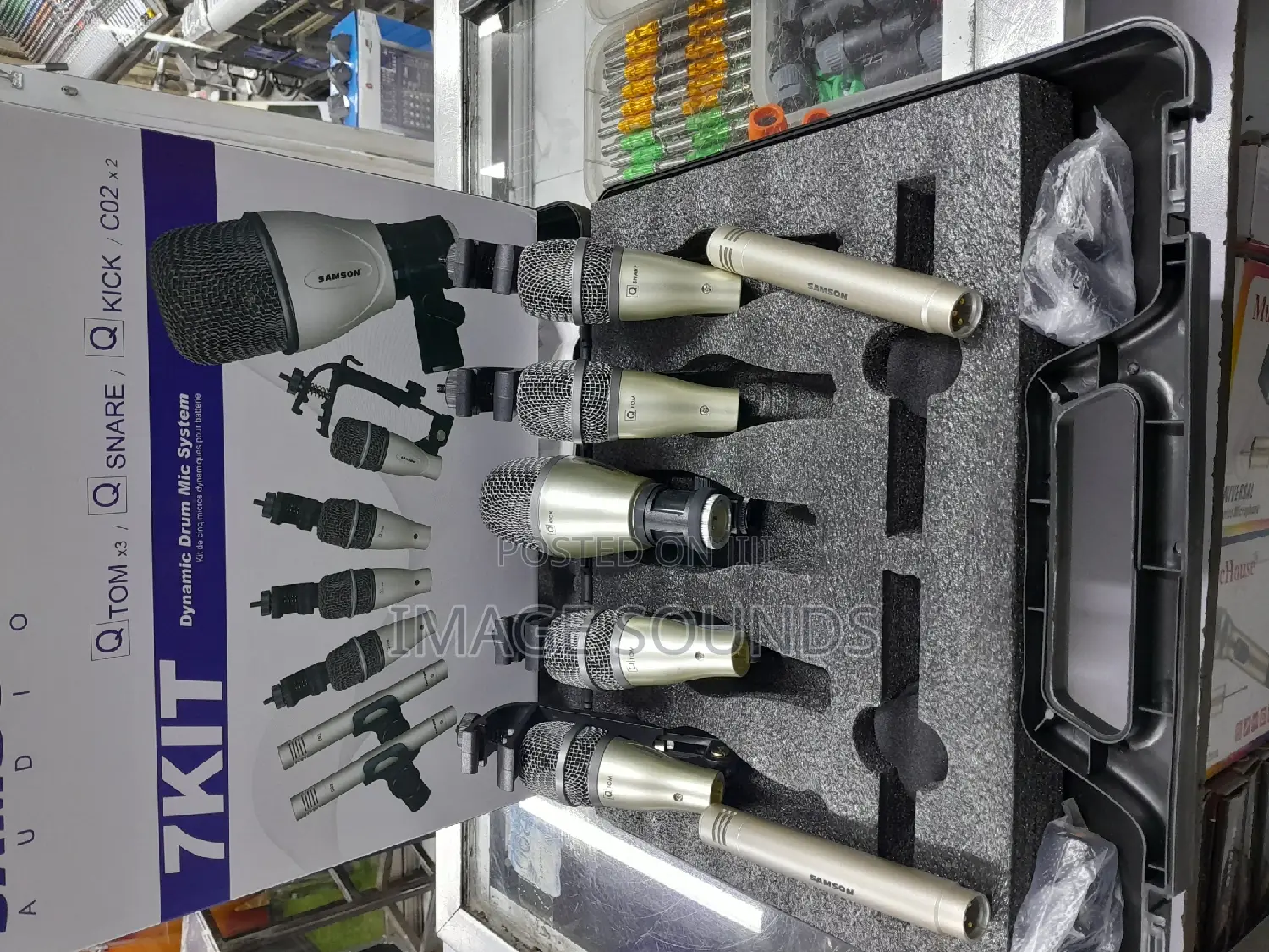 Dynamic Drumset Mics (7 Mics) Samsontech
