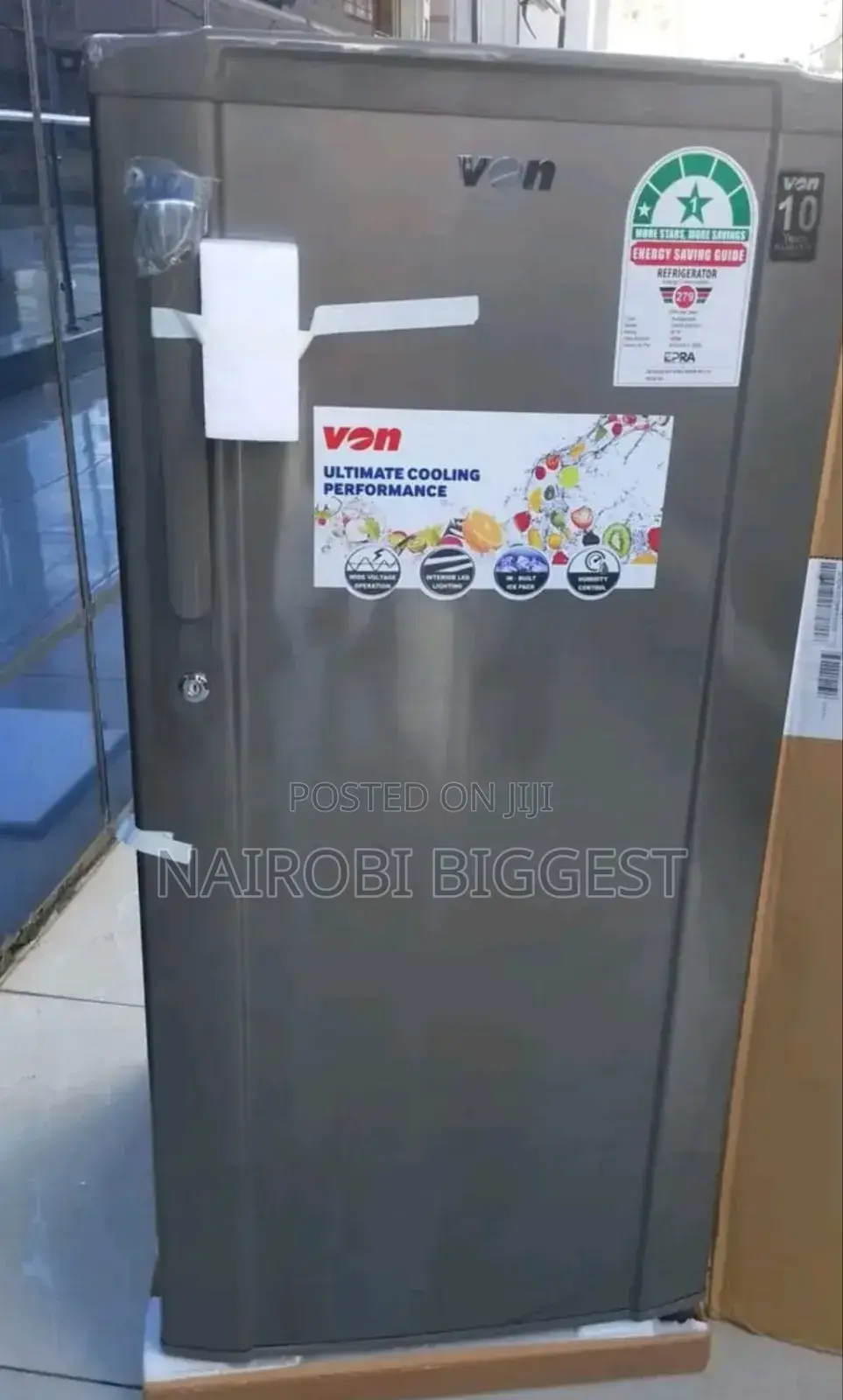Good Quality Von 185litre Single Door Fridge