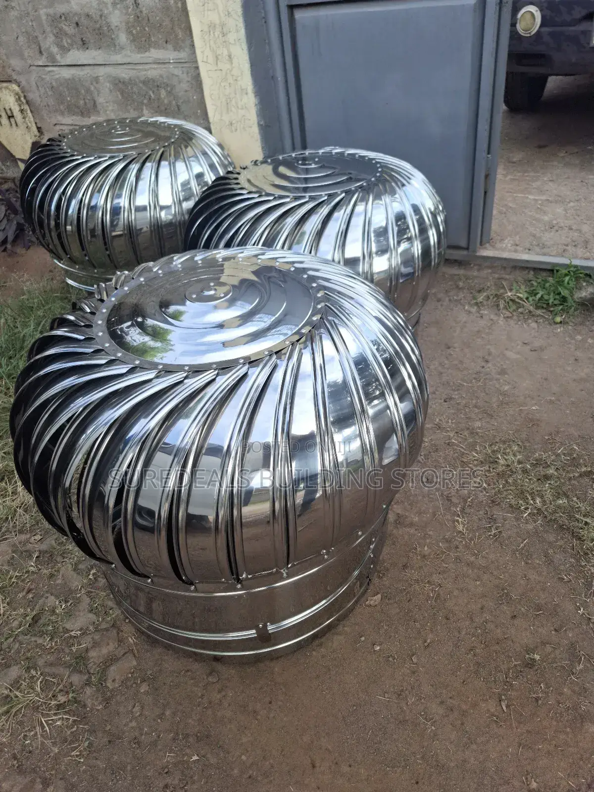 Wind-Driven Roof Cyclone Ventrators-600mm
