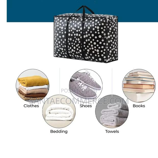 Foldable Woven Luggage Move Storage And Travel Nigerian Bag - thumbnail 3