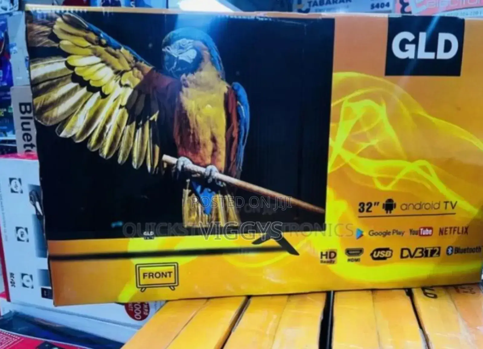 *GLD 32 Inches Frameless Smart Android TV