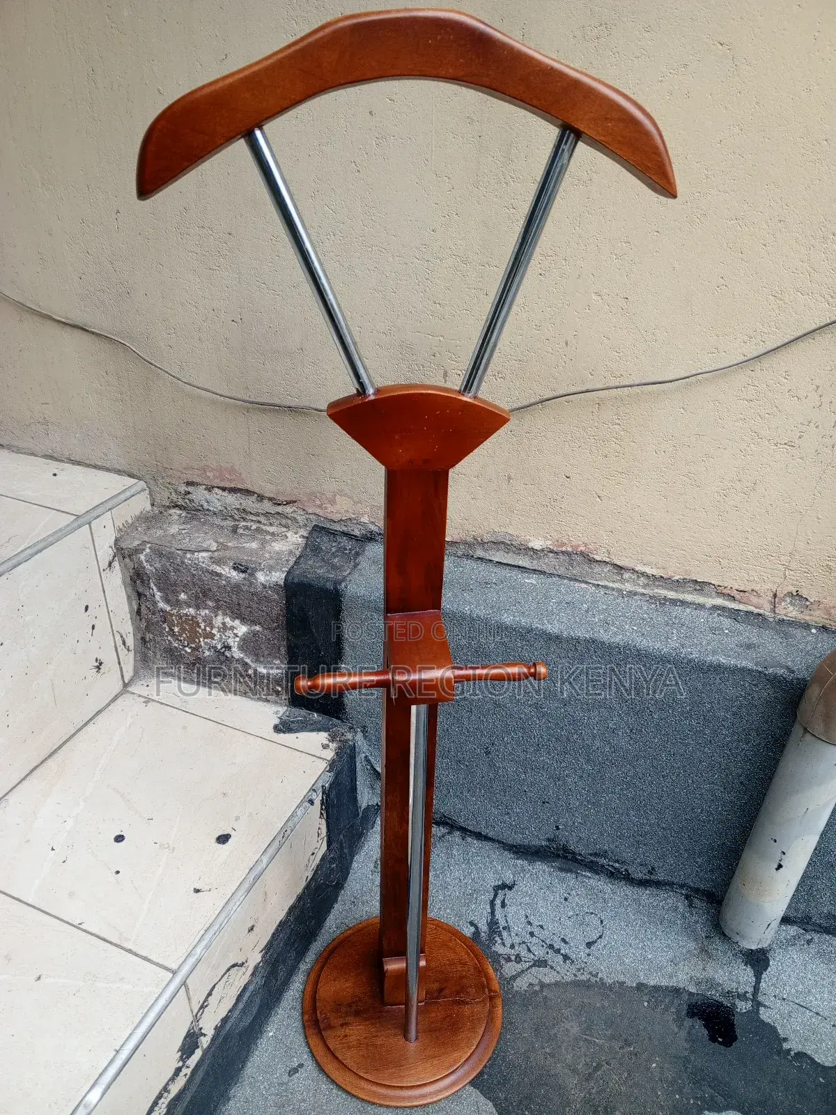 Coat Hangers Mahogany Wood