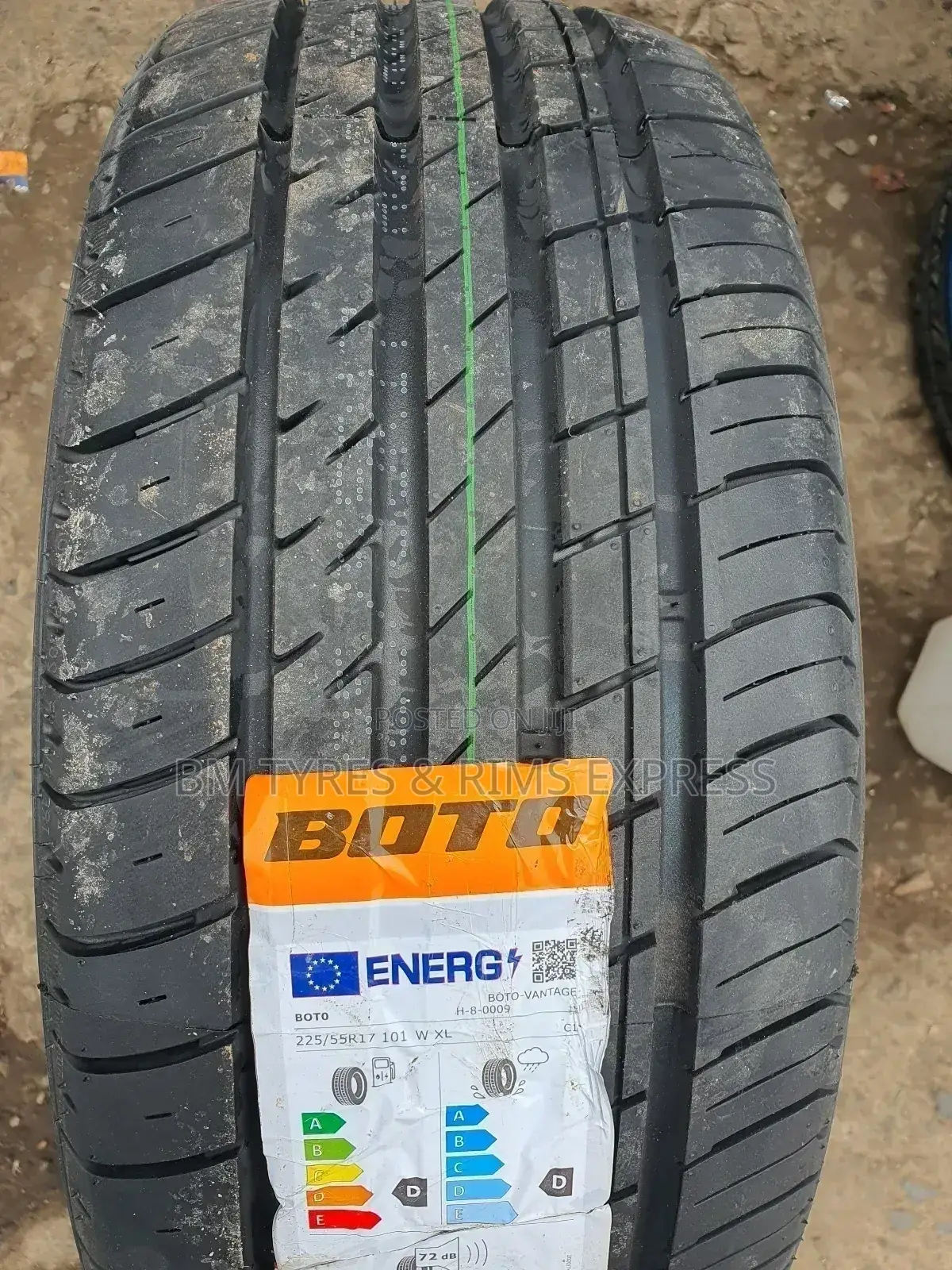 225 /55 R17 Boto Tyres