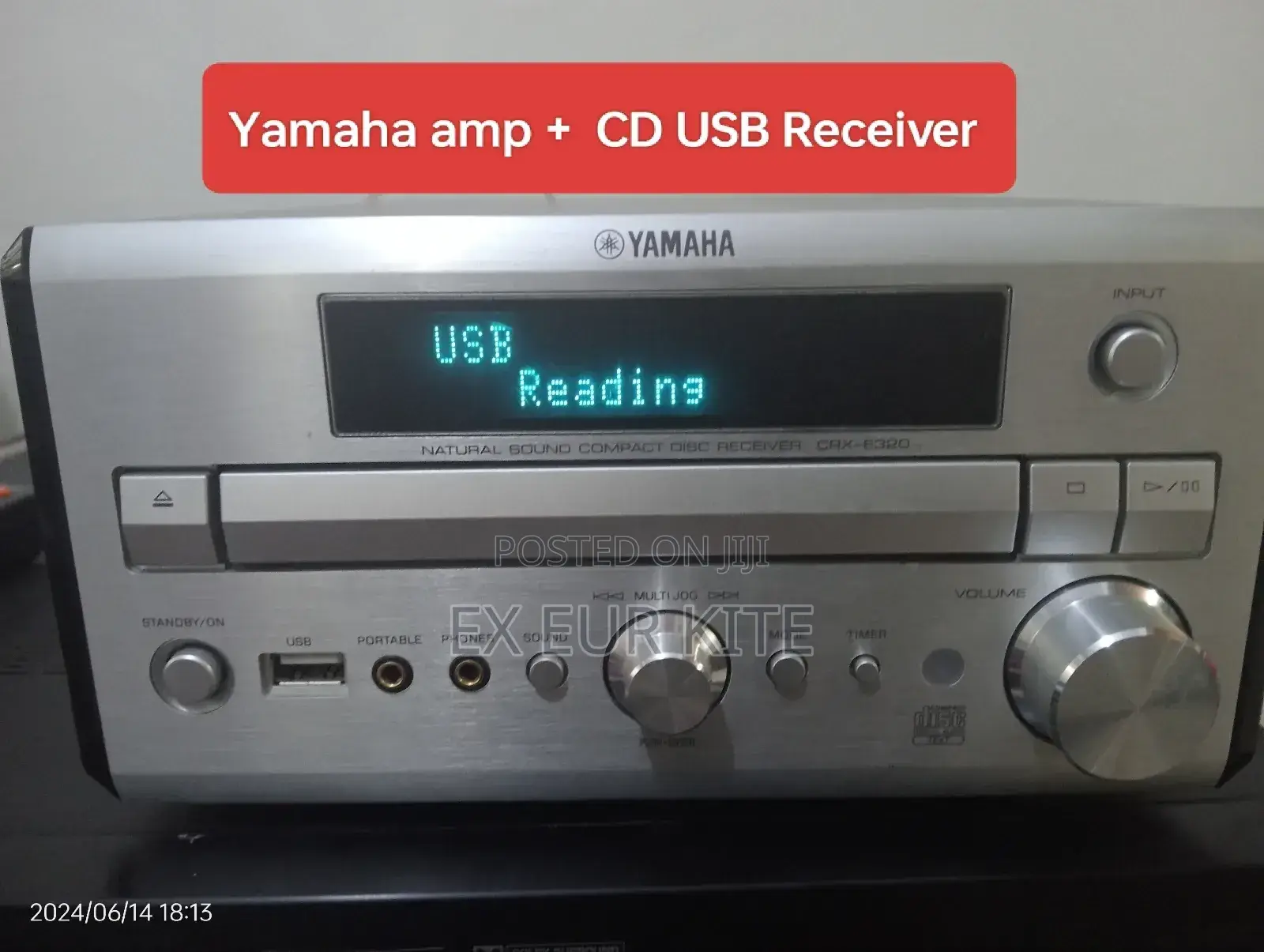 Yamaha Amp, Usb and Cd Player
