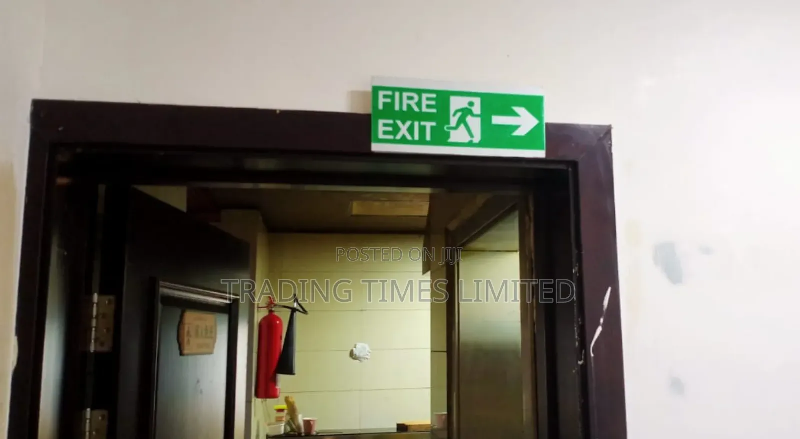 Exit Sign Plate