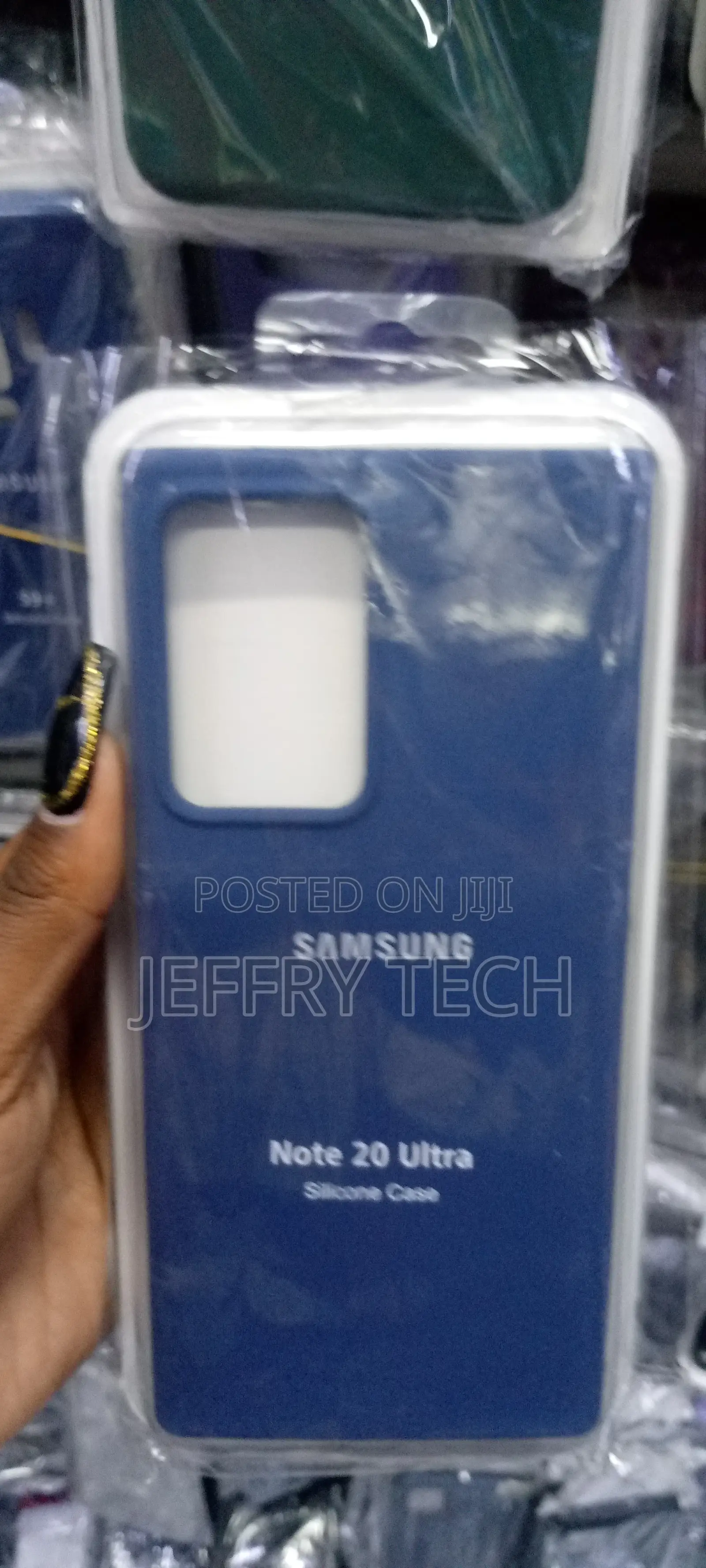 Samsung Galaxy Note 20 Ultra Back Cover Silicone Case - Dark