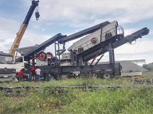 Concrete Aggregate Cone Mobile Crusher Crushing Plant - thumbnail 2