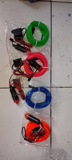 5meters Colored Dashboard Cold Strip Lights