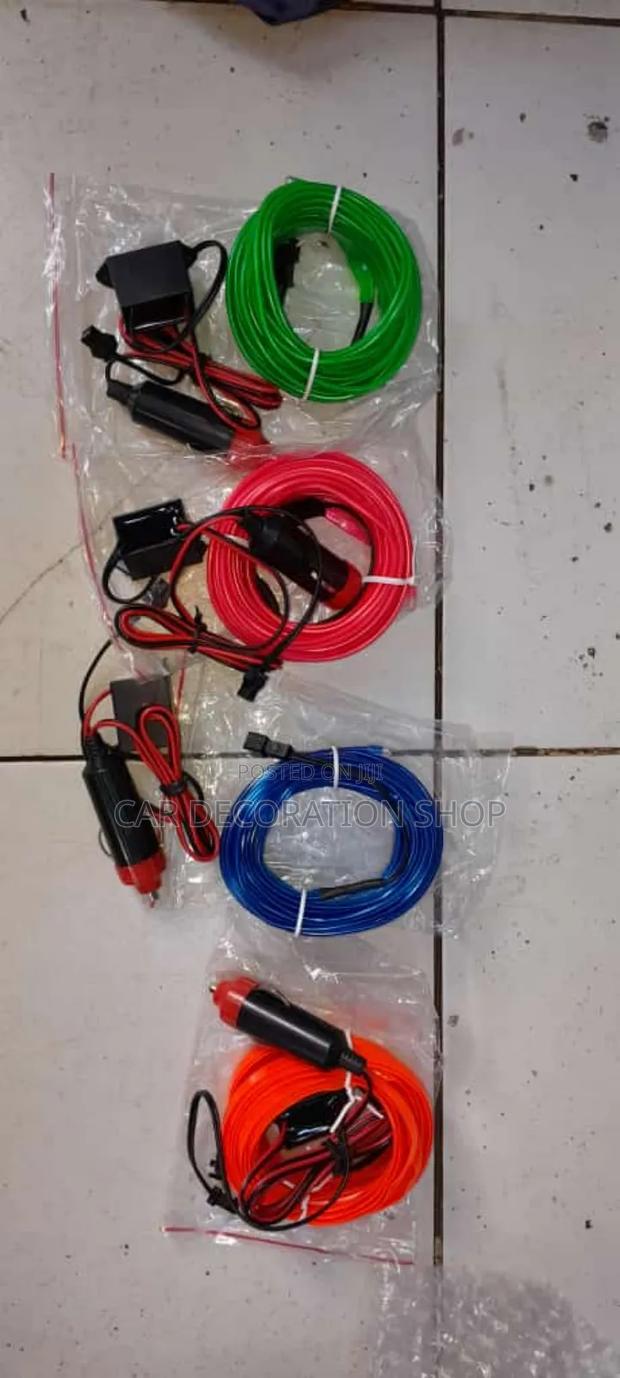 5meters Colored Dashboard Cold Strip Lights