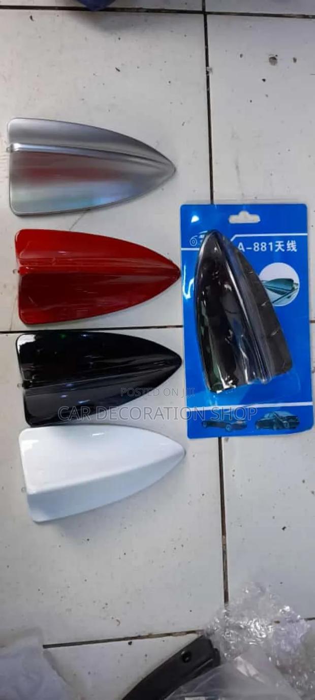 Shark Shaped Colored Non Function Antennae