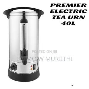 Tea Urn, Premier Electric Boiler Tea Urn 10L Stainless Steel